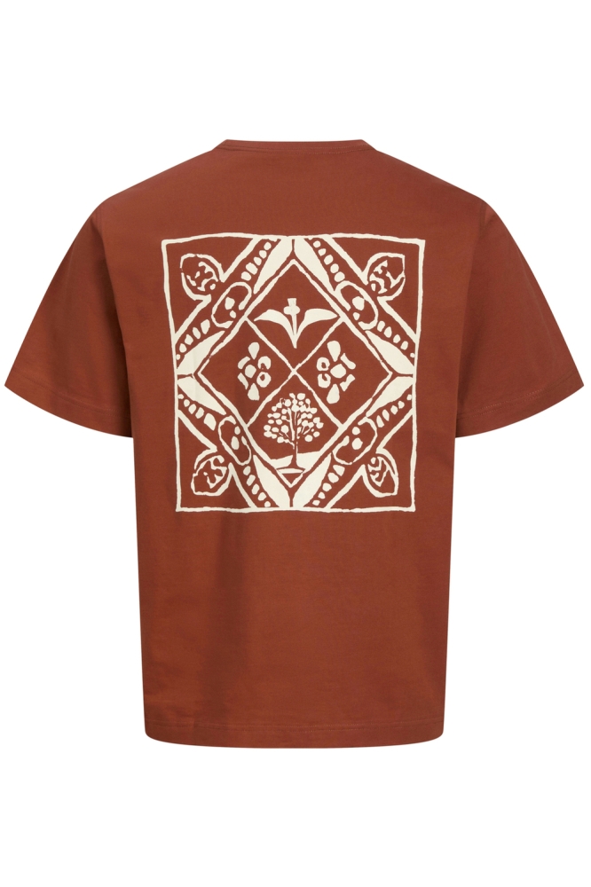JORPAROS EASTER SKETCH TEE SS CREW 12273171 Arabian Spice